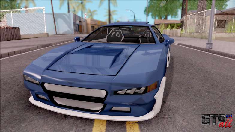 BlueRay's Infernus Pulse + для GTA San Andreas вид спереди