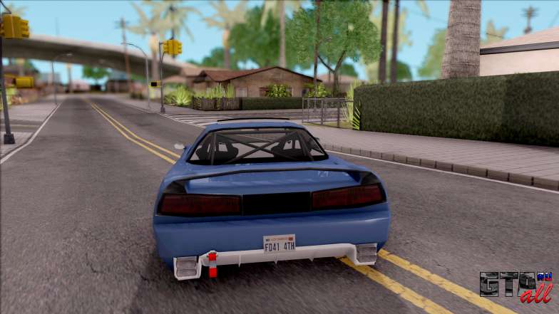 BlueRay's Infernus Pulse + для GTA San Andreas вид сзади