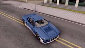 BlueRay's Infernus Pulse + для GTA San Andreas вид сверху