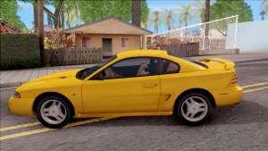 Ford Mustang GT 1993 для GTA San Andreas вид сбоку