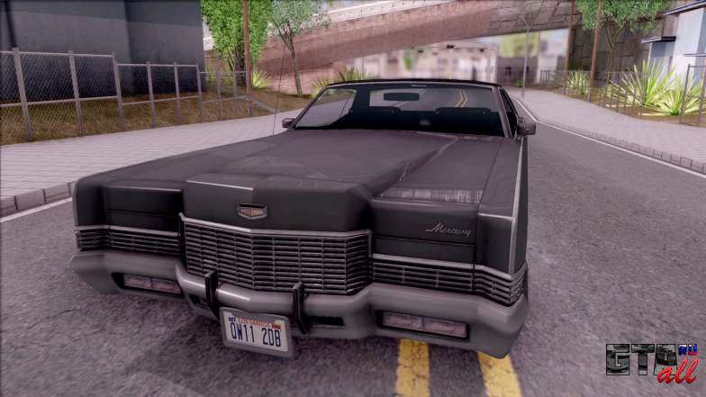 Mercury Marquis 1971 для GTA San Andreas вид спереди