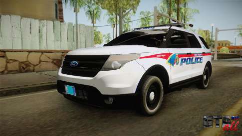 Ford Explorer 2012 YRP для GTA San Andreas вид спереди