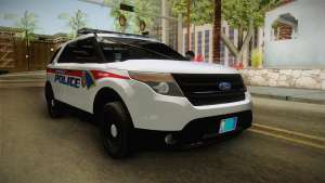 Ford Explorer 2012 YRP для GTA San Andreas экстерьер