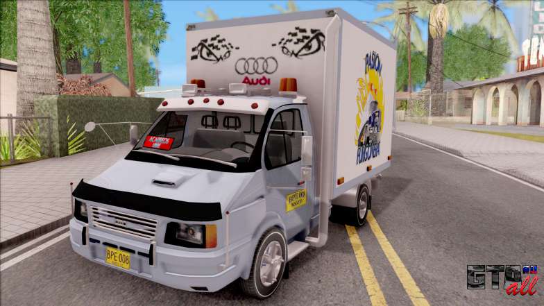 Iveco Daily для GTA San Andreas вид спереди