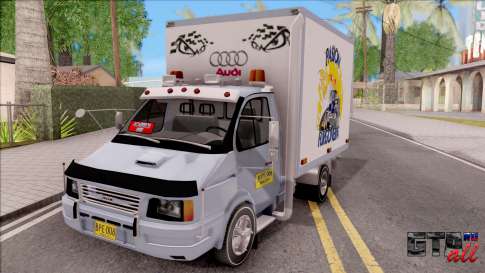 Iveco Daily для GTA San Andreas вид спереди