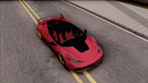 Ferrari 458 Italia Misha Design для GTA San Andreas общий вид