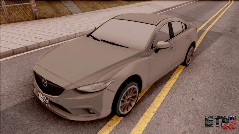 Mazda 6 2016 для GTA San Andreas вид спереди