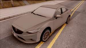 Mazda 6 2016 для GTA San Andreas вид спереди