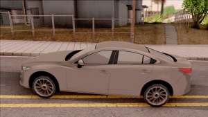 Mazda 6 2016 для GTA San Andreas вид сбоку