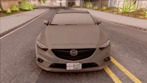 Mazda 6 2016 для GTA San Andreas экстерьер