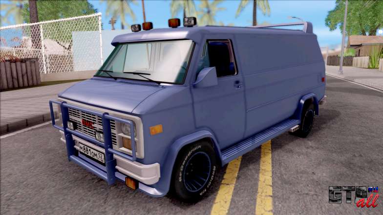 GMC Vandura для GTA San Andreas вид спереди