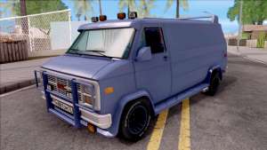 GMC Vandura для GTA San Andreas вид спереди