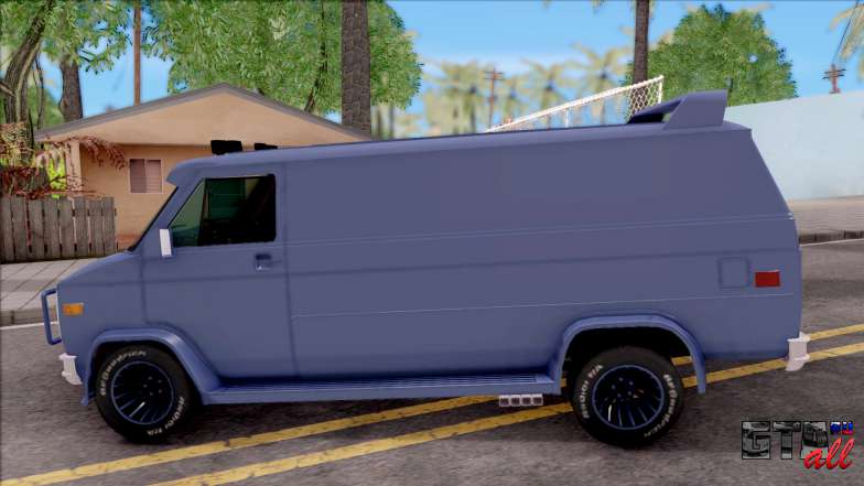 GMC Vandura для GTA San Andreas вид сбоку