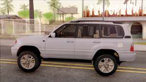 Lexus LX470 2003 для GTA San Andreas вид сбоку