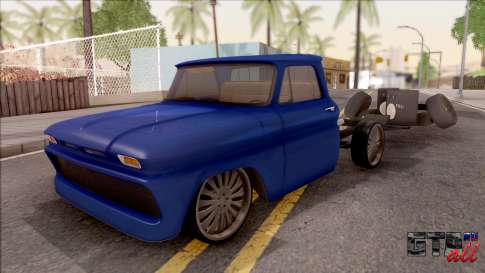 Chevrolet C-10 для GTA San Andreas вид спереди