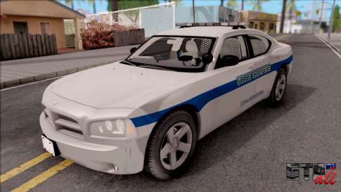 Dodge Charger San Andreas State Troopers 2010 для GTA San Andreas вид спереди