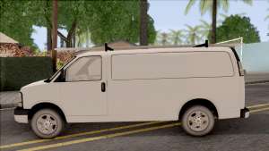 Chevrolet Express Undercover Surveillance Van для GTA San Andreas вид сбоку