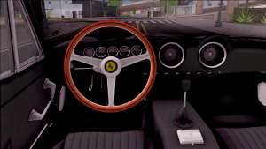 Ferrari 250 GT Berlinetta Lusso 1963 для GTA San Andreas салон