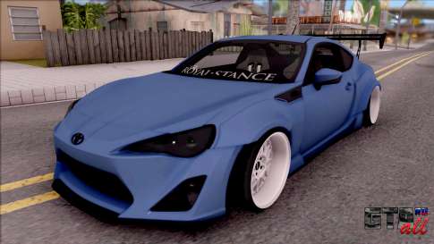 Toyota GT86 для GTA San Andreas вид спереди