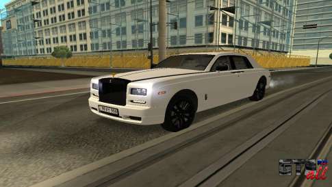 Rolls-Royce Ghost Armenian для GTA San Andreas вид спереди