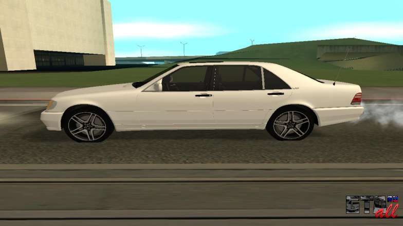 Mercedes-Benz S600 Armenian для GTA San Andreas вид сбоку