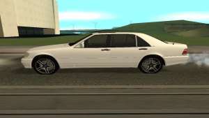 Mercedes-Benz S600 Armenian для GTA San Andreas вид сбоку