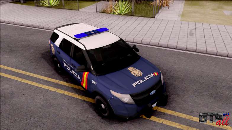 Ford Explorer Spanish Police для GTA San Andreas общий вид