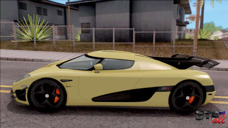 Koenigsegg CCX для GTA San Andreas вид сбоку