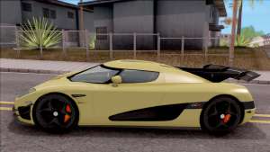 Koenigsegg CCX для GTA San Andreas вид сбоку