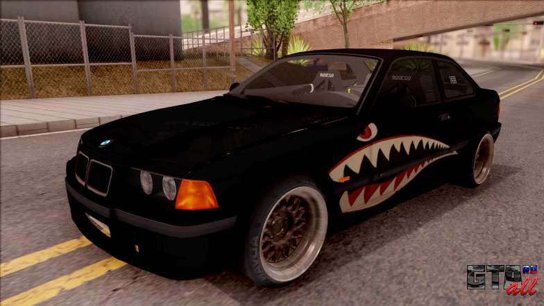 BMW M3 E36 для GTA San Andreas вид спереди