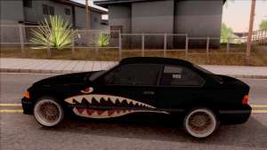 BMW M3 E36 для GTA San Andreas вид сбоку