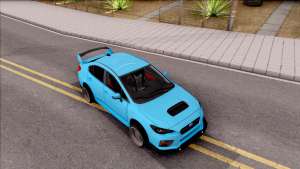 Subaru WRX STI 2017 Tuning для GTA San Andreas общий вид