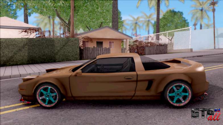 Infernus Tuning для GTA San Andreas вид сбоку