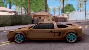 Infernus Tuning для GTA San Andreas вид сбоку