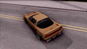 Infernus Tuning для GTA San Andreas вид сверху