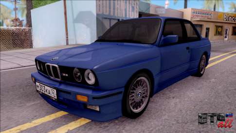 BMW M3 E30 для GTA San Andreas вид спереди