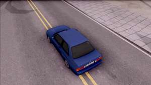 BMW M3 E30 для GTA San Andreas вид сверху