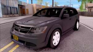 Dodge Journey 2009 для GTA San Andreas вид спереди