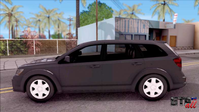 Dodge Journey 2009 для GTA San Andreas вид сбоку