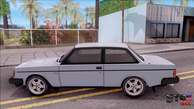 Volvo 242 InterCooler Turbo для GTA San Andreas вид сбоку