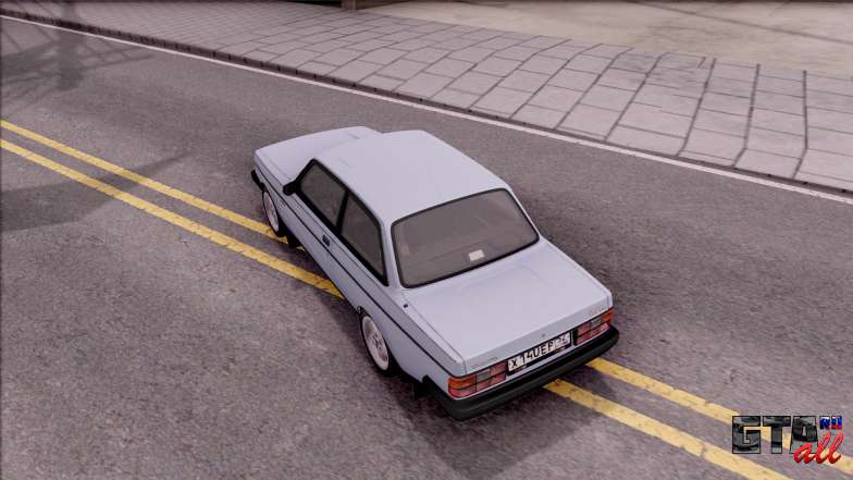 Volvo 242 InterCooler Turbo для GTA San Andreas вид сверху