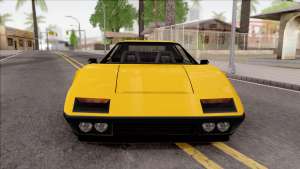 Cheetah 1976 для GTA San Andreas экстерьер