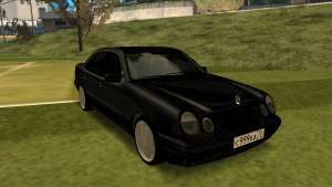 Mercedes-Benz E420 W210 для GTA San Andreas вид спереди