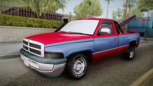 Dodge Ram 2500 Towtruck для GTA San Andreas вид спереди