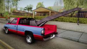 Dodge Ram 2500 Towtruck для GTA San Andreas вид сзади