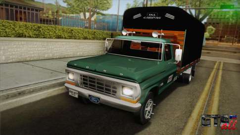 Ford F-350 1978 для GTA San Andreas вид спереди