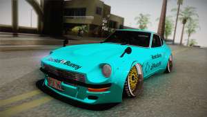 Nissan Fairlady 240Z 432 Rocket Bunny 1969 для GTA San Andreas вид спереди