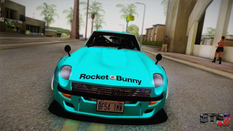 Nissan Fairlady 240Z 432 Rocket Bunny 1969 для GTA San Andreas экстерьер