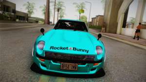 Nissan Fairlady 240Z 432 Rocket Bunny 1969 для GTA San Andreas экстерьер