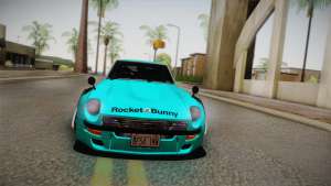 Nissan Fairlady 240Z 432 Rocket Bunny 1969 для GTA San Andreas передняя часть